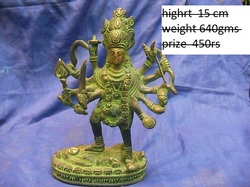 Manufacturers Exporters and Wholesale Suppliers of Brass Kali Statue 01 DELHI Delhi